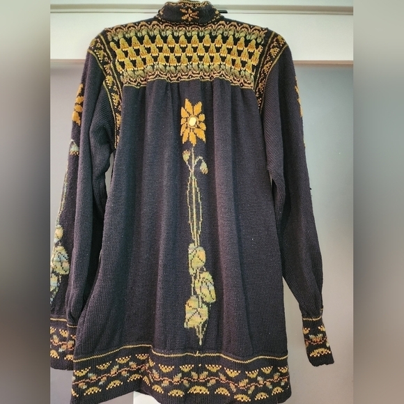 Vtg Maureen Goldie Designs 100% Pure Wool Sweater - Picture 11 of 12